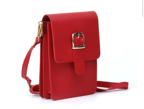 Ladies Long Shoulder Bag (Red)