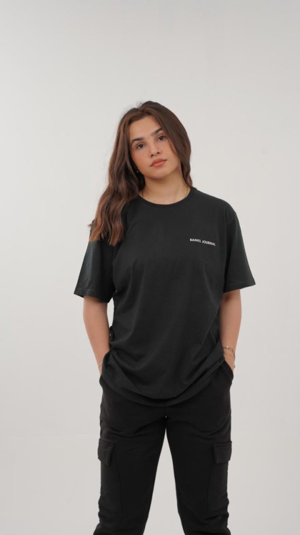 Black Plain T-Shirt