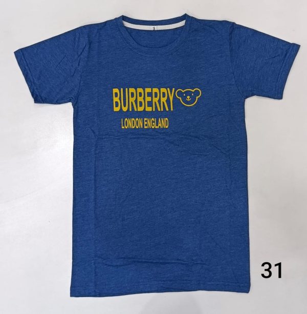 Children Blue Color Printed T-Shirt