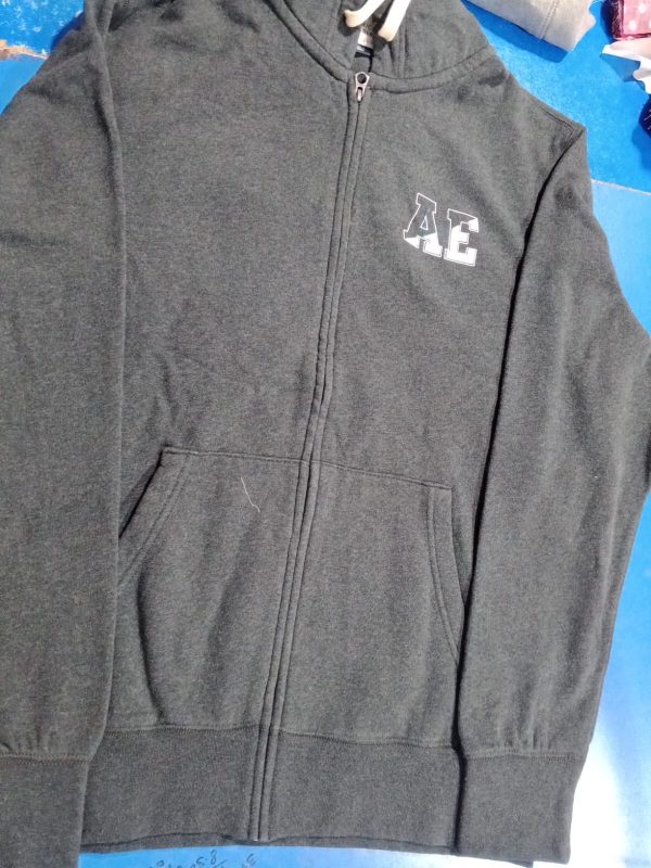 AE Branded Dark Gray Hoodies