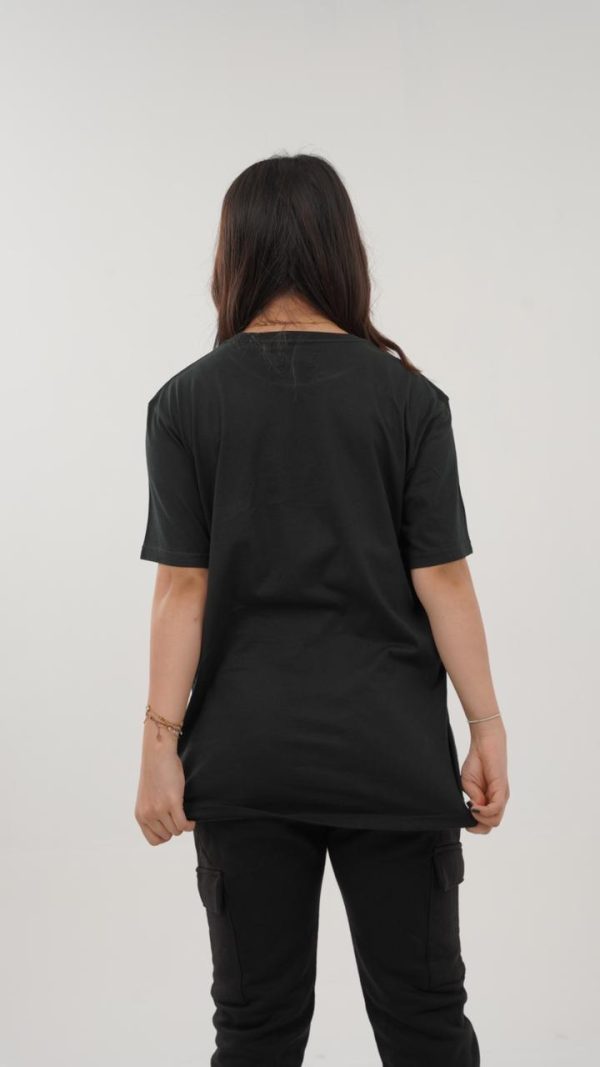 Black Plain T-Shirt