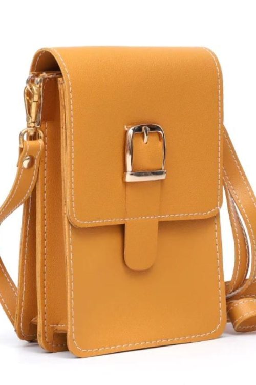 Ladies Long Shoulder Bag (Brown)