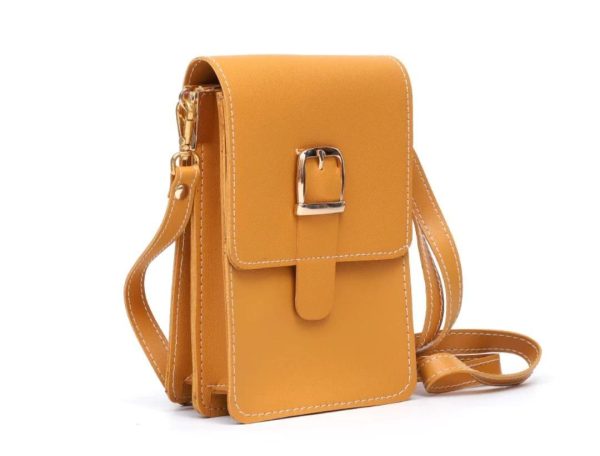 Ladies Long Shoulder Bag (Brown)