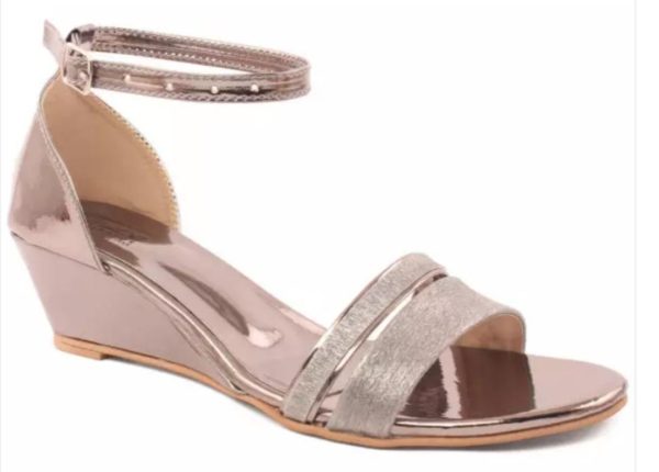 Ladies Shine Leather Long Heels Skin
