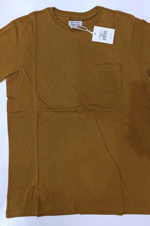 Light Brown Plain T-Shirt
