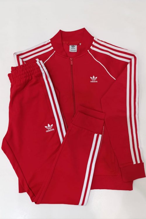 Adidas Red Track Suit