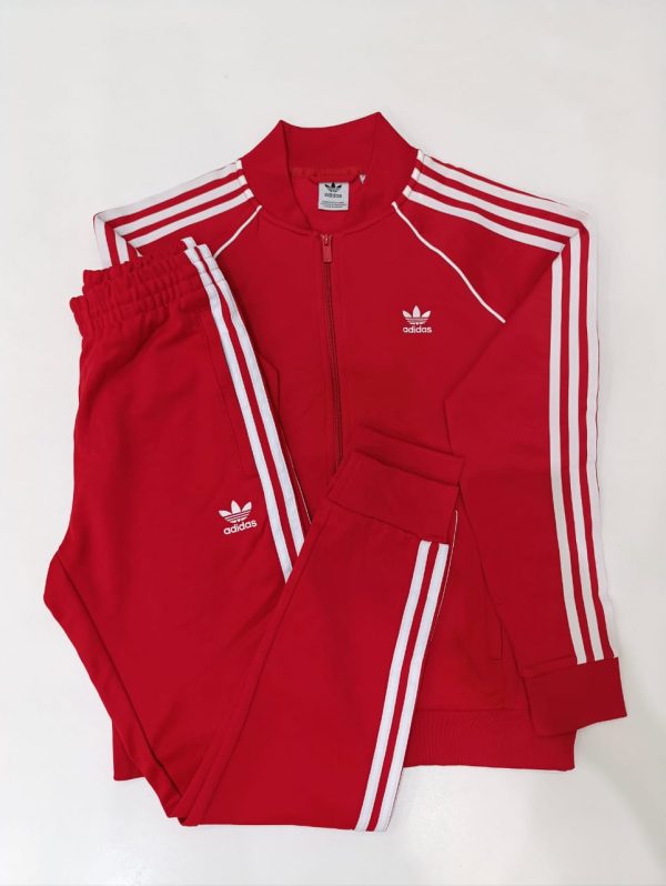 Adidas Red Track Suit